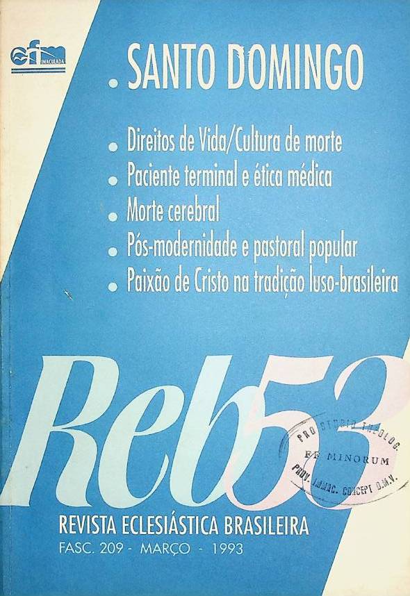 					Visualizar v. 53 n. 209 (1993): Santo Domingo
				