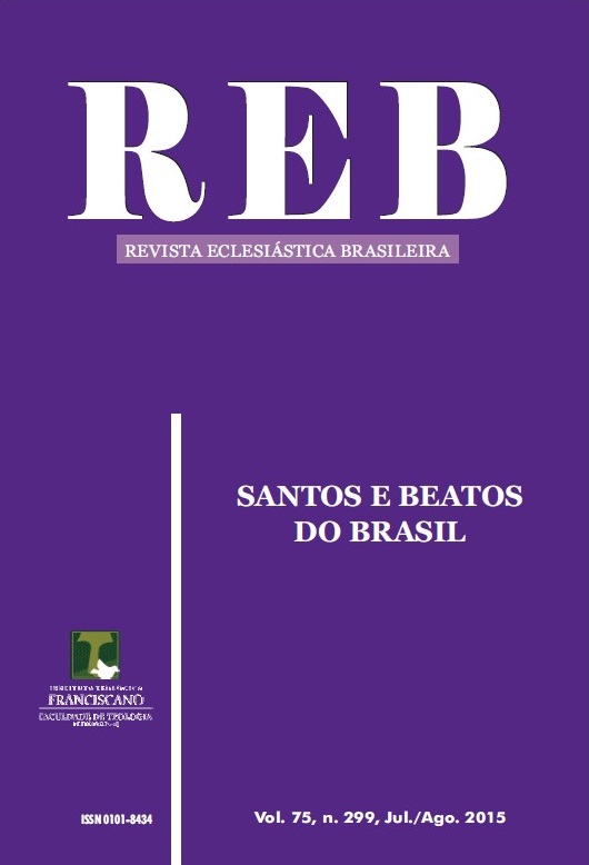 					Visualizar v. 75 n. 299 (2015): Santos e beatos do Brasil
				